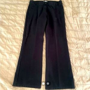 Chic Black Flared Trousers